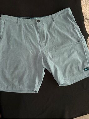 Pelagic Men's Teal Hybrid Shorts